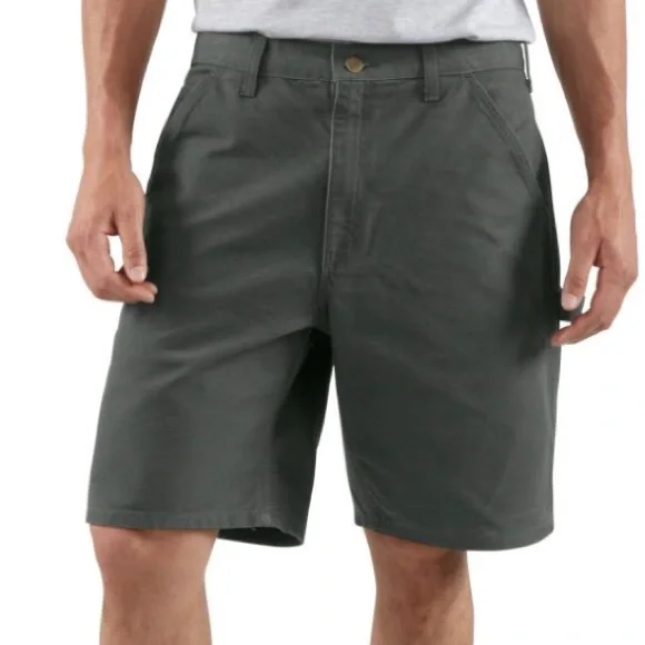 Carhartt Washed Duck Work Short Green 46 - Picture 1 of 16